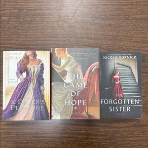 Set of Three Historical Fiction Books